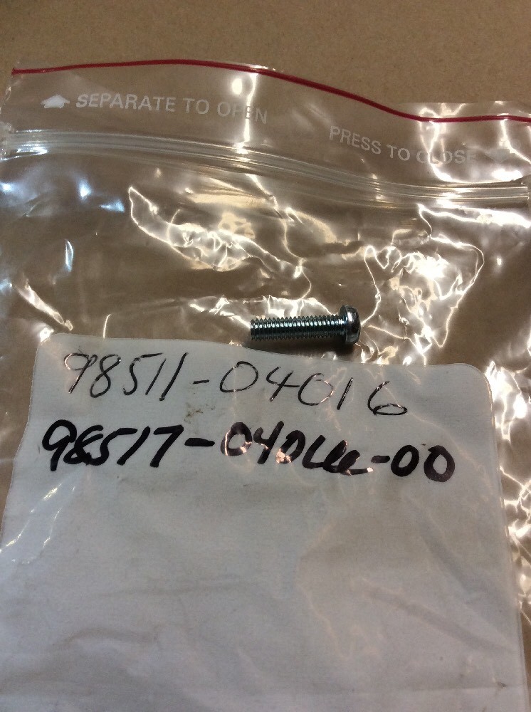 YAMAHA TRI MOTO MOTO4 BANSHEE PAN HEAD SCREW OEM NSO 98517-04016
