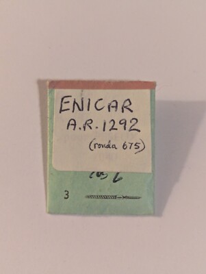 NOS Enicar AR 1292 Mechanical Watch Winding Stem