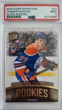 🔥  2015-16 Fleer Showcase #U1 Connor Mcdavid Ultra Rookies 222/699 PSA 9 Mint