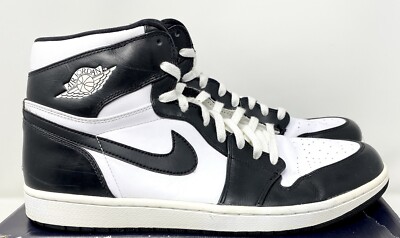 Nike Air Jordan I 1 High Retro 2008 White Black CDP Retro  display picture 2