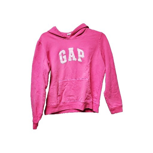 Gap  Hoodie w Logo Girls Size Large Hot Pink