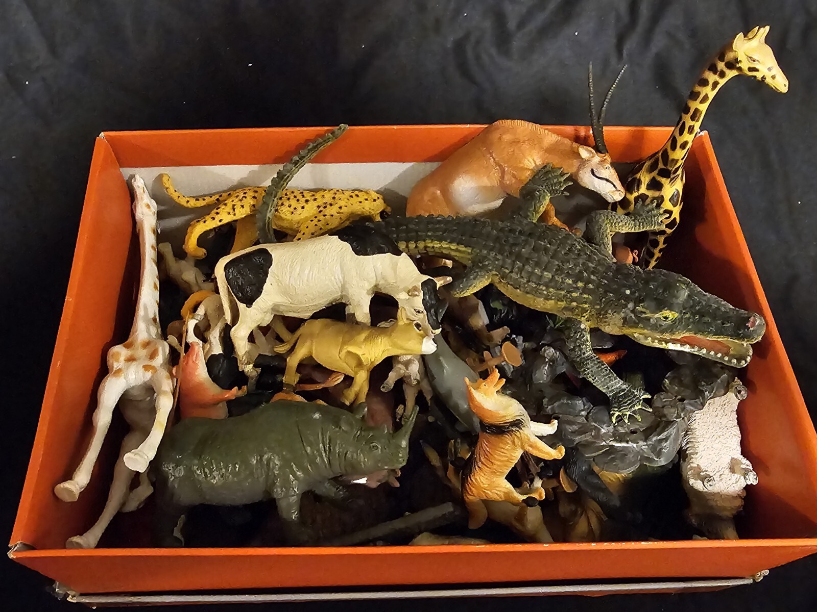 Bundle Of Toy Animal Figures Zoo and Farm figures included in bundle eBay