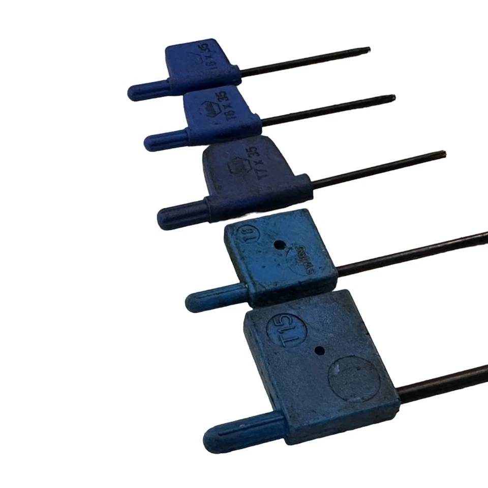 Lot of 5 T15 , T8 Swiss , Wiha T7 and 2 Pieces Wiha T6 L-Type Torx Wrenches - Image 4 of 4