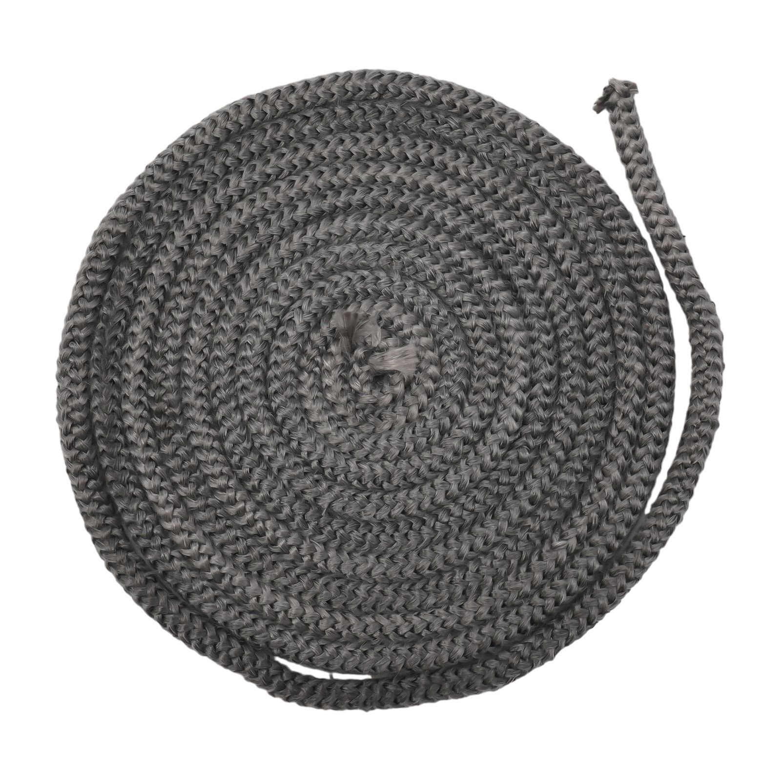 Easy to Install Wood Stove Door Seal 9mm Fiberglass Rope 3 Meters