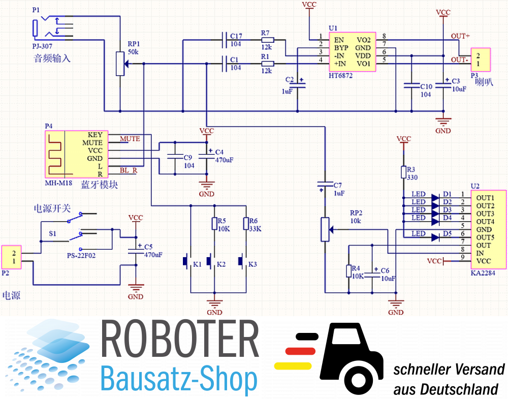 Löt-Bausatz Dezimalzähler Counter 1–9 Mit Reset Produktbild-Vorschau 5