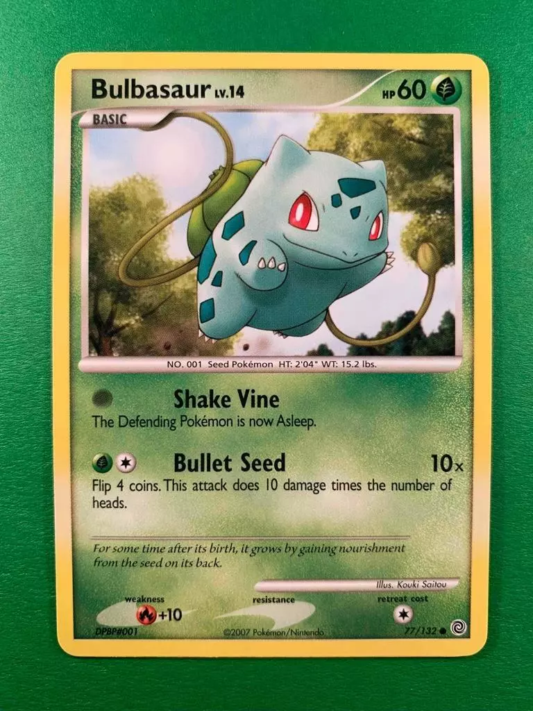 Pokemon - Bulbasaur (77) - Secret Wonders