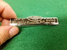 The Troy Carriage Sun Shade Name & Data Paten...