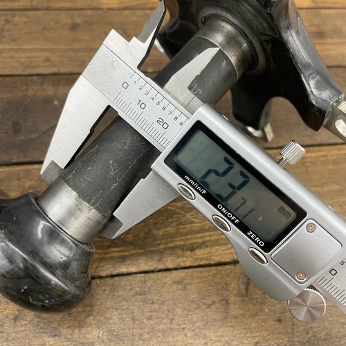 FSA SLK Carbon Fiber Crank Set 172.5 110 Double Splined Road Race 9 Speed 24 mm - 第 14/14 張圖片