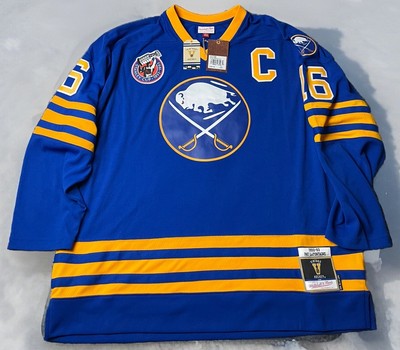 MITCHELL & NESS BUFFALO SABRES 2XL PAT LaFONTAINE BLUE LINE JERSEY $200 RETAIL