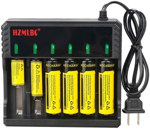 Intelligent 6 Slots For 3 7v Li Ion Smart Charger Usa Ebay