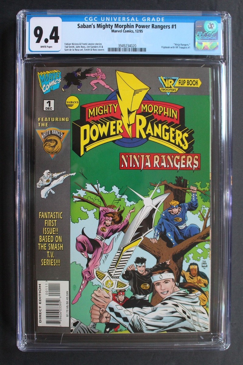 SABANS MIGHTY MORPHIN POWER RANGER #1 1st NINJA RANGERS VR