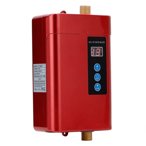 220V 4000W Electric Tankless Instant Hot Water Heater Shower Kitchen Washing - Picture 21 of 36