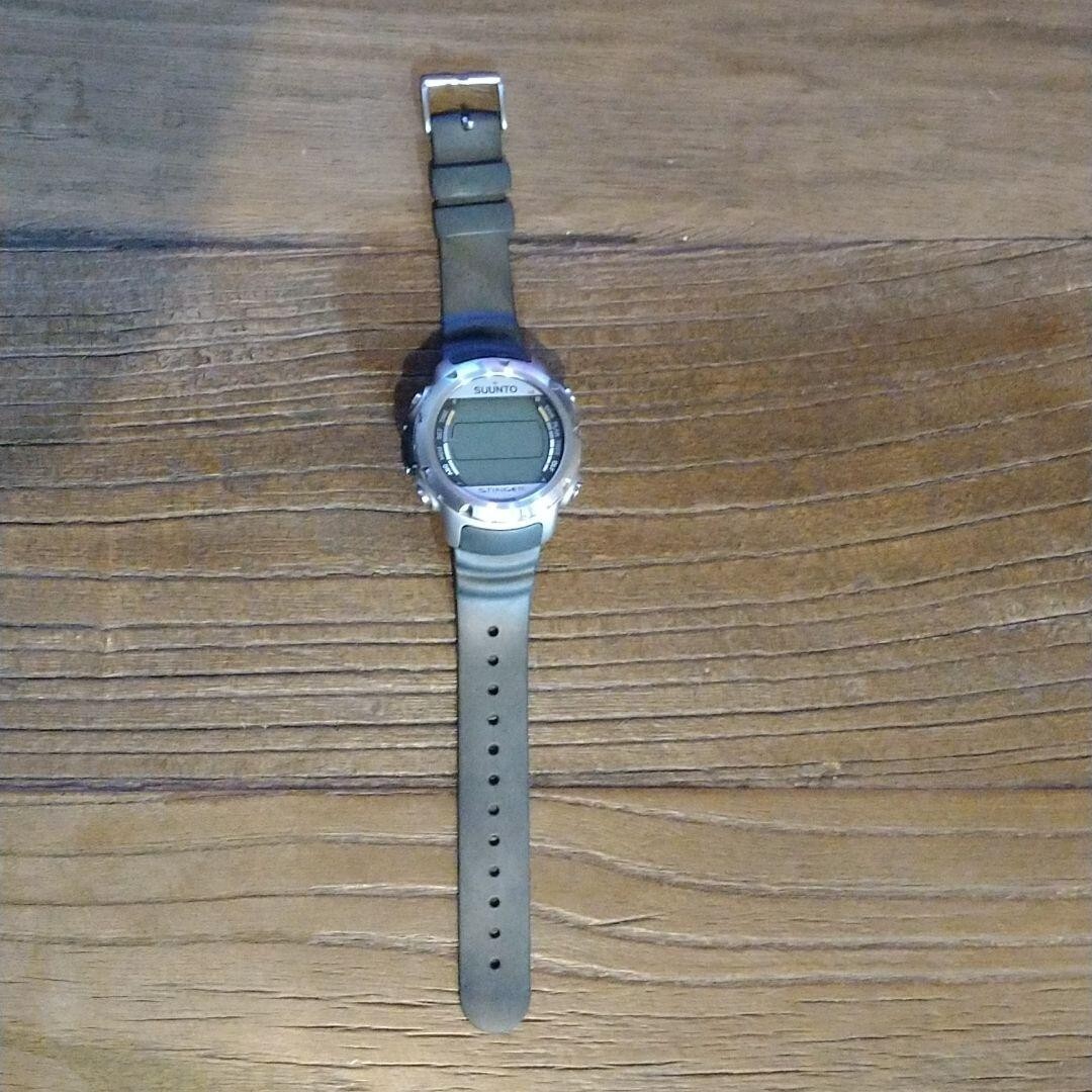 SUUNTO dive computer Stinger stainless steel flat battery No Box Used