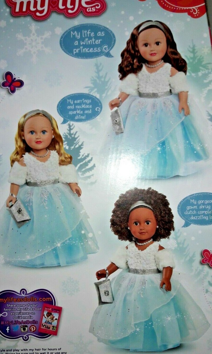 Winter Princess My Life Dolls My Life As 18 Poseable Winter
