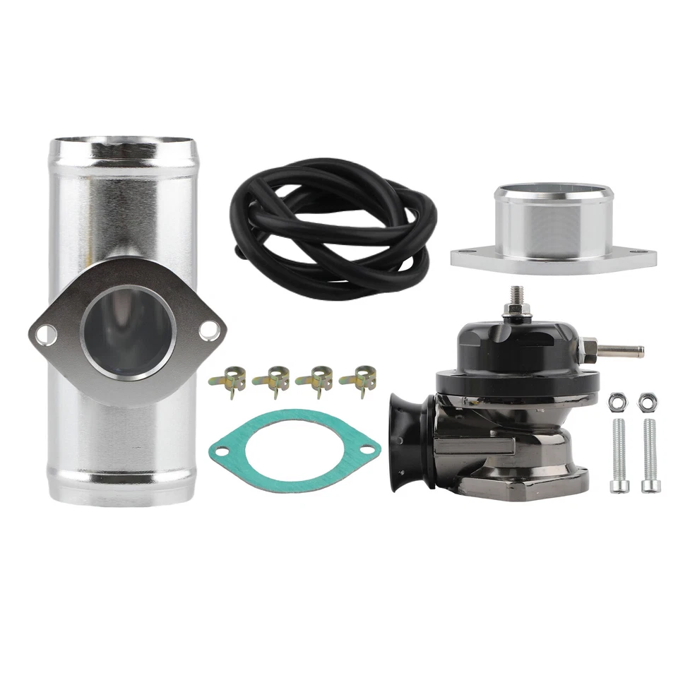 Aluminum Turbo Intercooler Universal 27"x7"x2.5" & Pipes & Silicone Hose Kit - Image 4 of 4