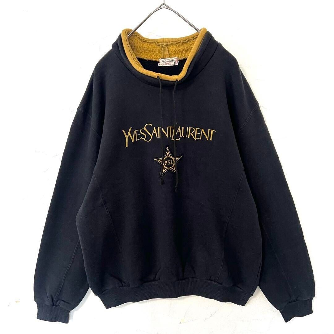 Authentic Yves Saint Laurent Vintage YSL Logo Sweatshirt Authentic Yves Saint Laurent Vintage YSL Logo Sweatshirt