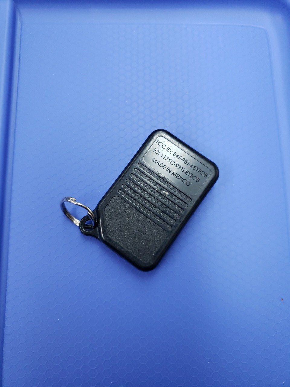 NICE Micro 4-Button KEYLESS Remote ALARM Transmitter FOB B4Z-931-KEYFOB - TESTED