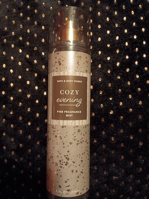 Bath & Body Works Cozy Evening Fine Fragrance Body Mist Spray 8 Fl Oz