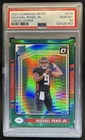 2024 Panini Donruss Optic Michael Penix Jr. Green Hyper Rated Rookie #279 PSA 10