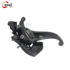 New For Hyundai Sonata 08-10 Front LH Steering Knuckle & Wheel Hub Bearing Assy