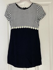 Urban Outfitters Mod Houndstooth Daisy Sheath Dress Medium