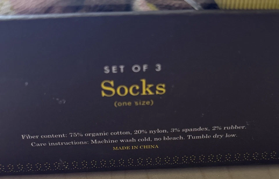 Calcetines petunia pepinillo parte inferior bebé/bebé 3pr 0-3 meses nuevos en caja algodón orgánico Foto 2 de 4