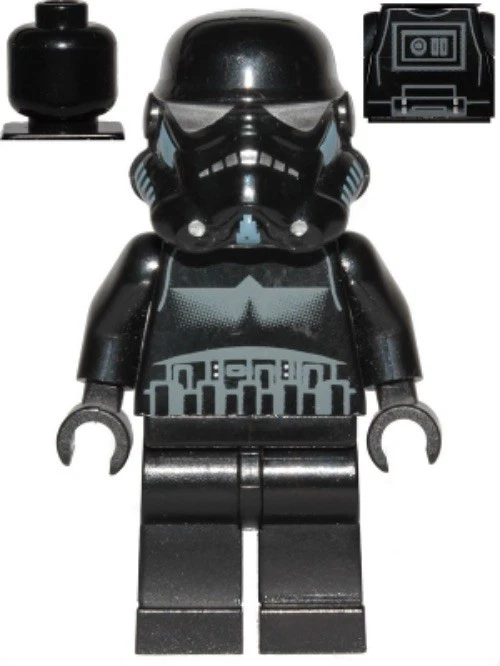 LEGO® Minifig sw0166a - Imperial Shadow Trooper - Short Line on Back - Bild 1 von 1