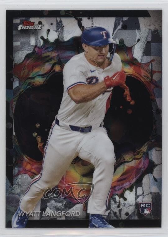 2024 Topps Finest Rare Wyatt Langford #226 Rookie RC 13dp