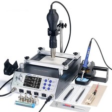 YIHUA 853AAA 1200W Rework Station - Preheater Soldering Hot Air Desoldering