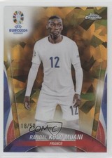 2024 Topps Chrome UEFA Euro Sapphire Edition Gold 18/50 Randal Kolo Muani 14md