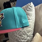 New Era Toronto blue jays 20th Anniversary Teal Burgundy Yellow Baseball Cap — photo 4