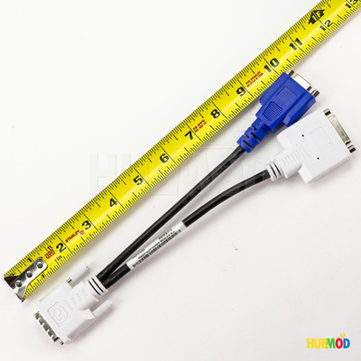 DELL WYSE DVI-I Dual Link to DVI-D/VGA Y Splitter Cable for Dual Monitor Setup