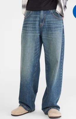 Aeropostale Men s Super Baggy 8 Ball Jeans Sz 31x30 NWT
