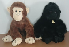 Monkey And Gorilla 10 inch Plushies