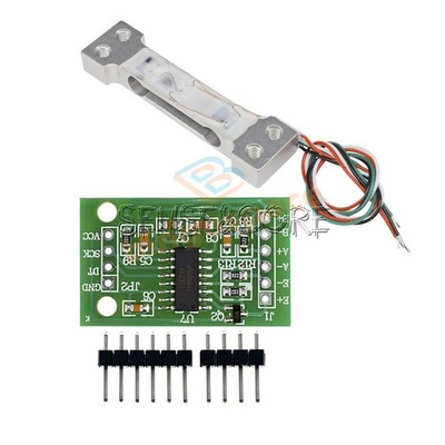 HX711 24 Bit Dual Channel Precision A/D Module+100g Weighing Load Cell Sensor