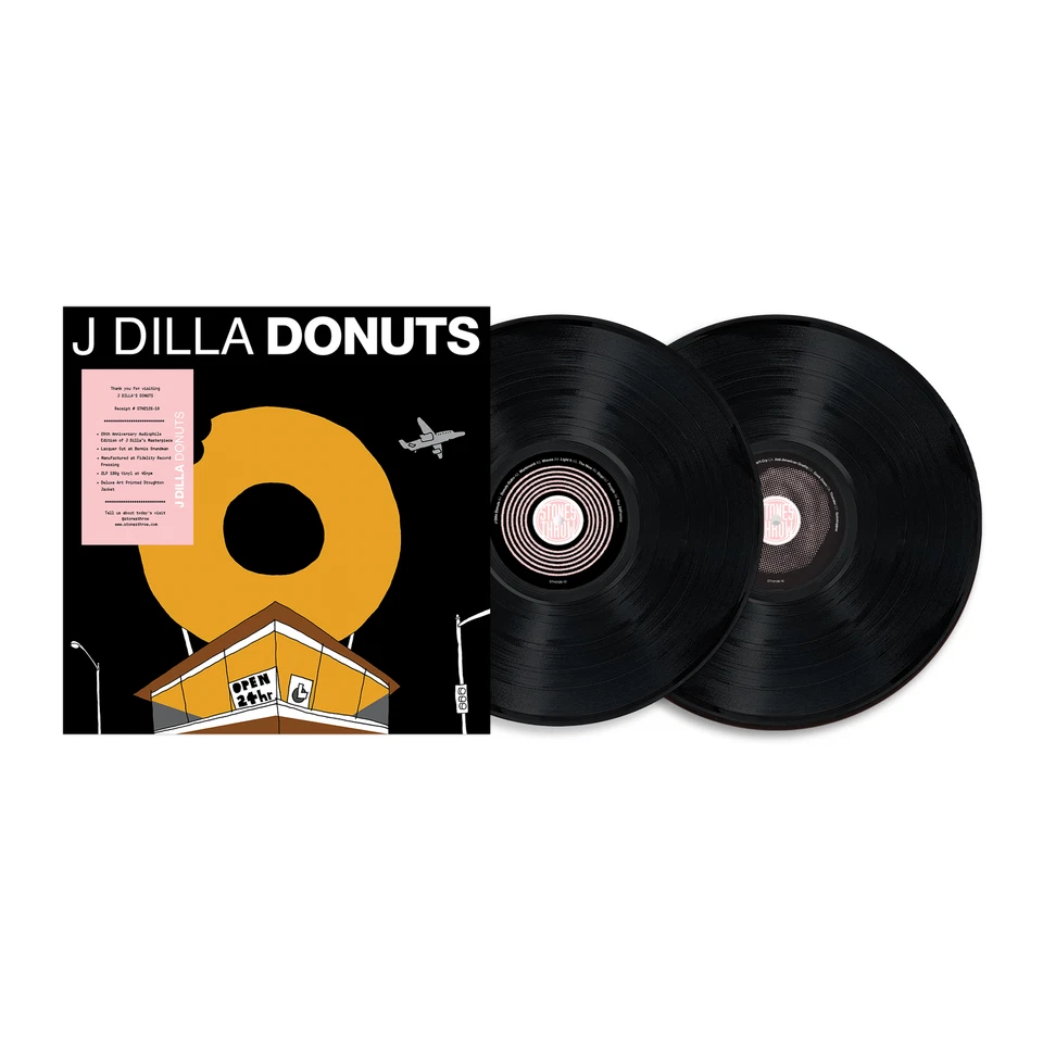 J Dilla Donuts 20th Anniversary Audiophile 2LP Deluxe Art Printed Jacket - Image 2 of 4