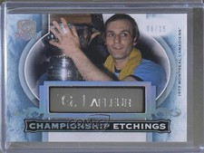2015-16 Upper Deck The Cup Championship Etchings 6/15 Guy Lafleur #CE-GL HOF 0c3