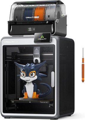 K2 Combo 3D Printer, Multicolor Printing with CFS, Max 600Mm/S Printing Speed, S