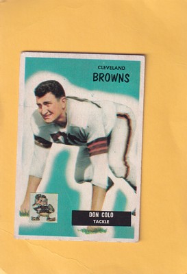 1955 Bowman Football (#2-159) - pick A Card FAIR to VG Plus condition