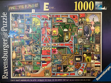 Ravensburger 1000 pc Awesome Alphabet E 2020 by Colin Thompson jigsaw puzzle