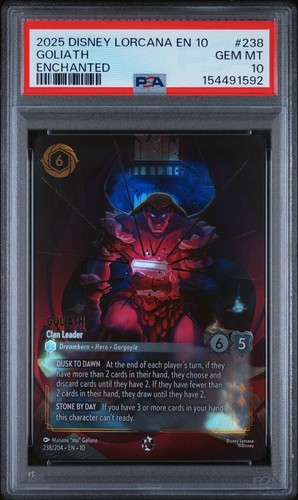 Goliath - Clan Leader graded PSA 10 for sale on eBay