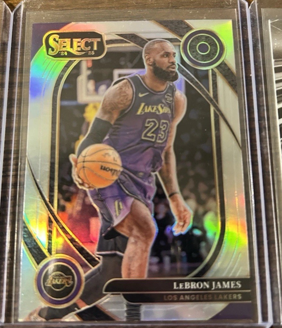 2024-25 Panini Select - Courtside LeBron James #241 Silver Prizm Plus 1 My House