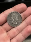 1962 Franklin Half Dollar Circulated 90% Silver US Coin