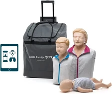 Laerdal Little Family QCPR | Adult, Child, and Infant CPR Manikin Set