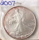 2007 American Silver Eagle – 1 Troy Oz .999 Fine Silver