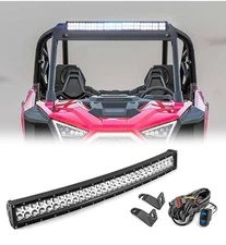 WeiSen 32" 180W LED Curved Light Bar Kit w/Plug & Play