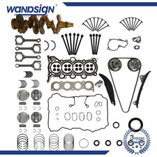 G4NH Engine Rebuild Overhaul Kit Crankshaft Timing For Hyundai Kia 2.0L 2017-22