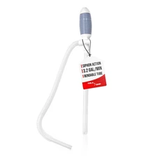 Durable Manual Fuel Transfer Pump Siphon, Hand Siphon Pump for Gasoline, Dies...