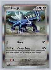 Dialga 095/132 Rara Carta Pokemon Mega Evoluzione Holo Near Mint