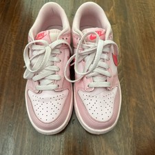 Nike Dunk Low Unisex Kids Sneaker US 4 Pink/W...